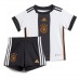 Tyskland Barnkläder Hemma matchtröja till baby VM 2022 Kortärmad (+ Korta byxor) Billigt